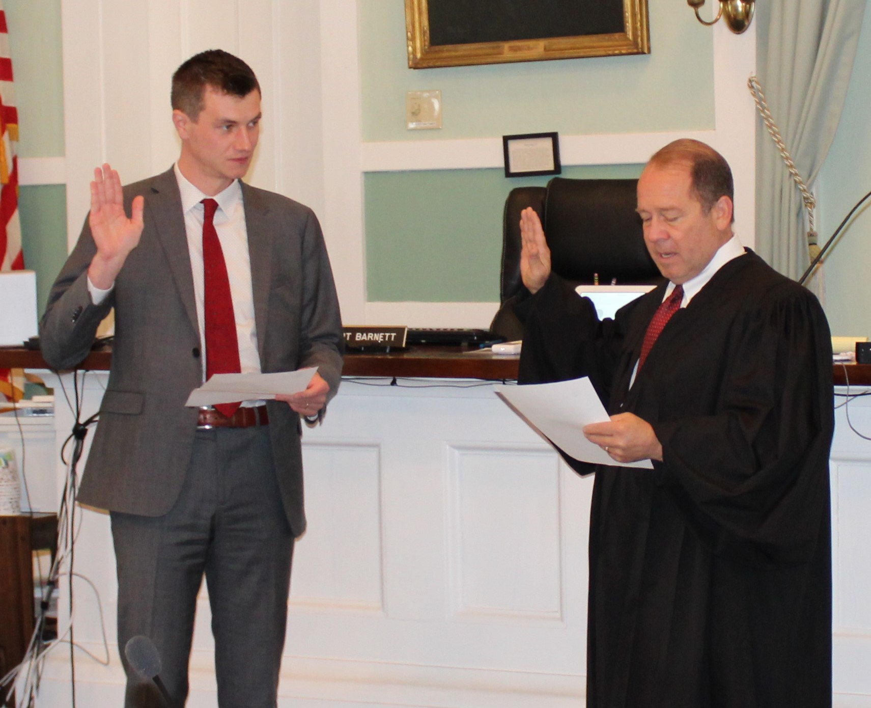 Ian Goodnow - Swearing In